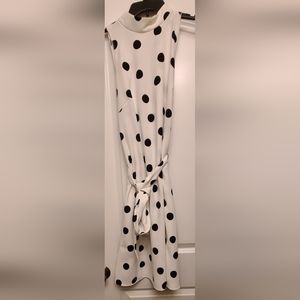 Black and White polka dot dress